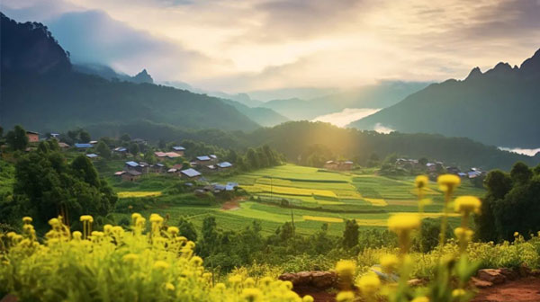 乡村振兴中风景园林的设计方法